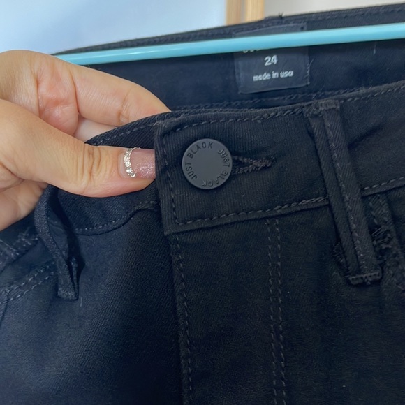 Just Black front straight leg Jean - Picture 7 of 7